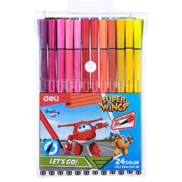 Bút dạ 24 màu Deli C10720